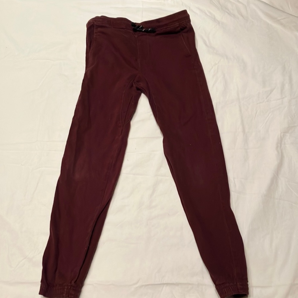 kids maroon pants